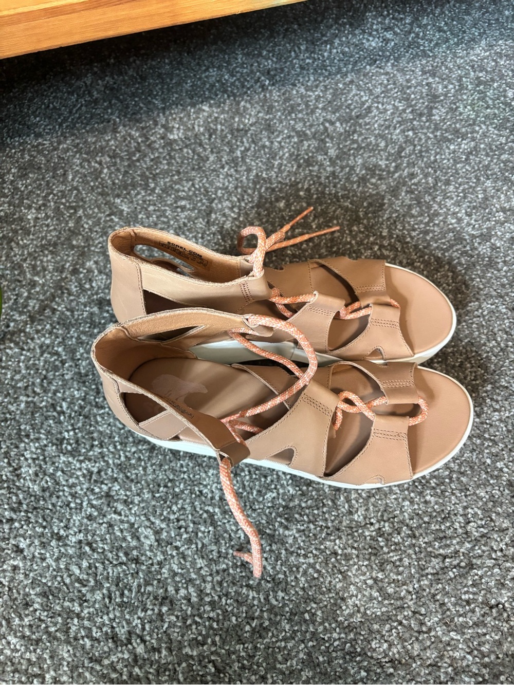 Women’s Sorel Cameron Flatform Lace sandals | Size 8 - Picture 3 of 7